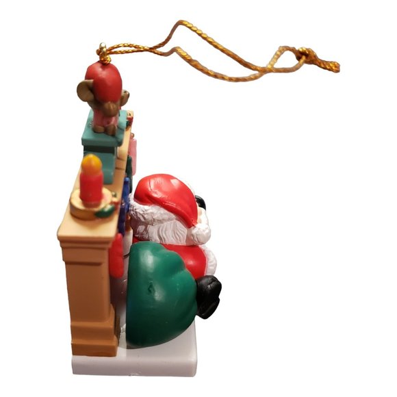 It's Christmas! Again? Santa The Chimney Scene Ornament Christmas Traditions Col - Picture 6 of 11
